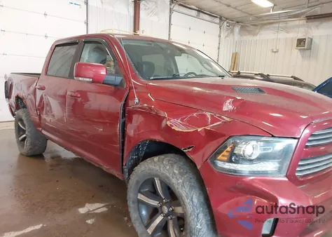 2013 Ram 1500 Sport from USA, damaged, VIN 1C6RR7MT2DS546388